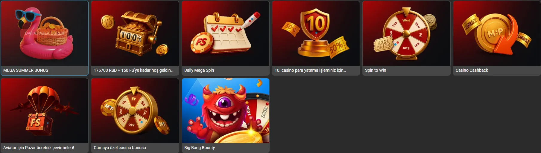 Casino Terimleri
